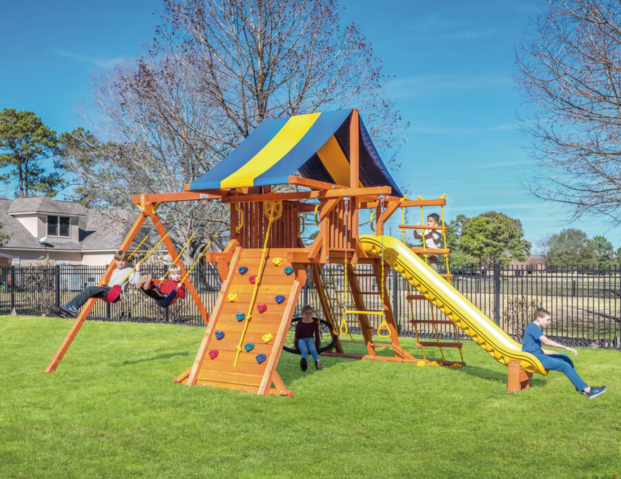 5.8 Jaguar Playcenter Config 2 - Small Backyard