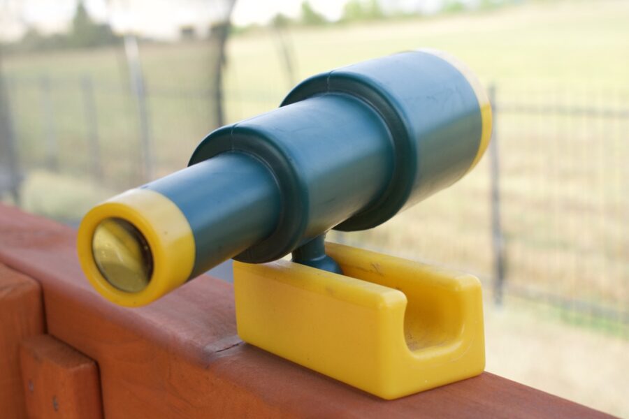 Parrot Island Playcenter w/ Green Tarp, 4x6 Monkey Bars, Loft, Wave Slide and Spiral Slide